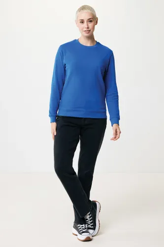 Sweater à col rond en coton recyclé à personnaliser Iqoniq Zion - iqoniq