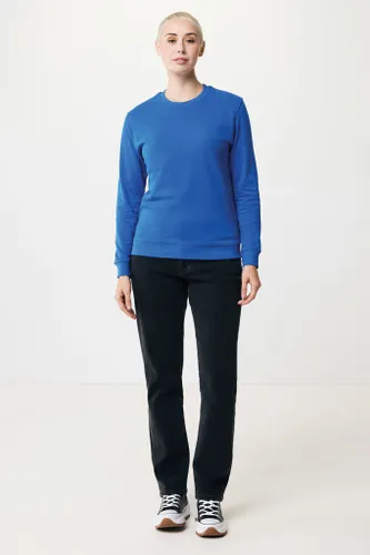 Sweater à col rond en coton recyclé à personnaliser Iqoniq Zion - iqoniq