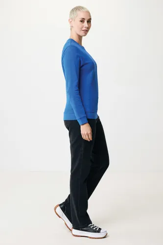 Sweater à col rond en coton recyclé à personnaliser Iqoniq Zion - iqoniq