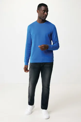 Sweater à col rond en coton recyclé à personnaliser Iqoniq Zion - iqoniq