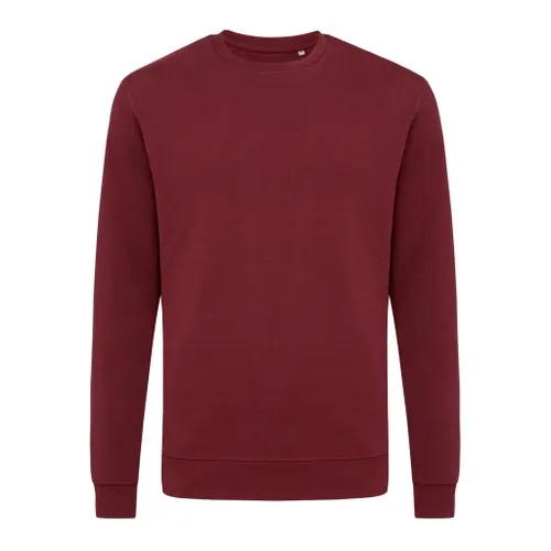 Sweater à col rond en coton recyclé à personnaliser Iqoniq Zion - iqoniq