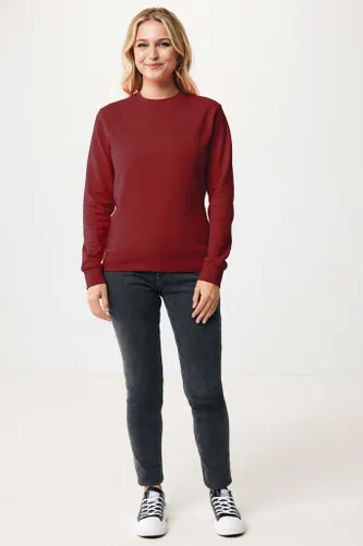 Sweater à col rond en coton recyclé à personnaliser Iqoniq Zion - iqoniq