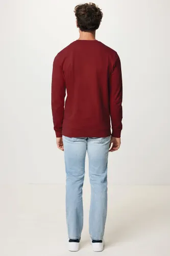 Sweater à col rond en coton recyclé à personnaliser Iqoniq Zion - iqoniq