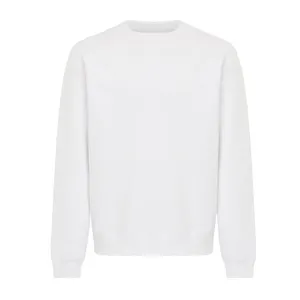 Sweater à col rond en coton recyclé IQONIQ Torla - iqoniq | Recycled white