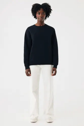 Sweater à col rond en coton recyclé IQONIQ Torla - iqoniq