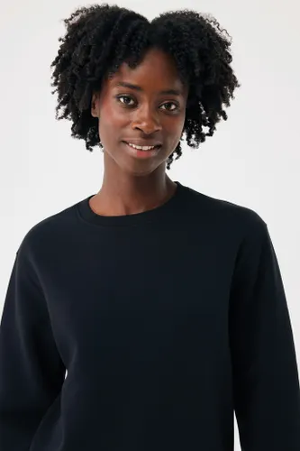 Sweater à col rond en coton recyclé IQONIQ Torla - iqoniq