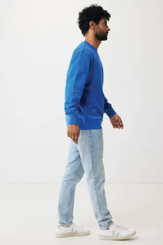 Sweater léger à col rond en coton recyclé personnalisé Iqoniq Etosha - iqoniq