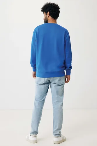 Sweater léger à col rond en coton recyclé personnalisé Iqoniq Etosha - iqoniq