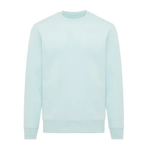 Sweater léger à col rond en coton recyclé personnalisé Iqoniq Etosha - iqoniq
