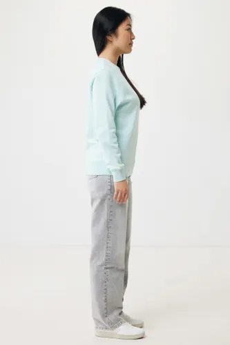 Sweater léger à col rond en coton recyclé personnalisé Iqoniq Etosha - iqoniq