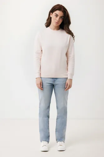 Sweater léger à col rond en coton recyclé personnalisé Iqoniq Etosha - iqoniq