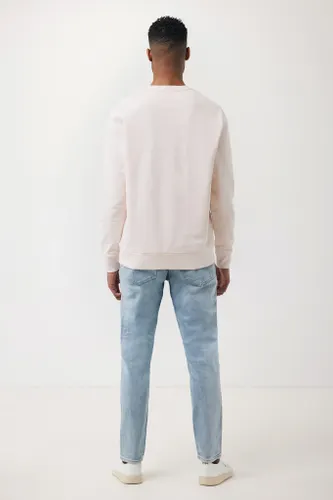 Sweater léger à col rond en coton recyclé personnalisé Iqoniq Etosha - iqoniq