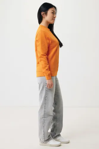 Sweater léger à col rond en coton recyclé personnalisé Iqoniq Etosha - iqoniq
