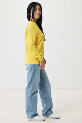 Sweater léger à col rond en coton recyclé personnalisé Iqoniq Etosha - iqoniq