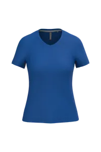 T-shirt col V manches courtes femme - Kariban | Royal Blue