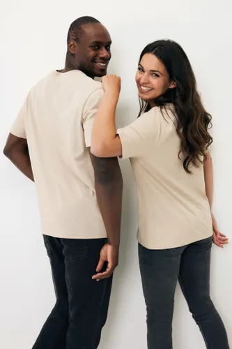 T-shirt coupe boxy en coton recyclé personnalisé Iqoniq Teide - Iqoniq