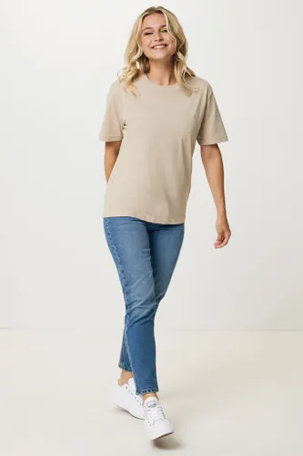 T-shirt coupe boxy en coton recyclé personnalisé Iqoniq Teide - Iqoniq