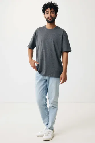 T-shirt coupe boxy en coton recyclé personnalisé Iqoniq Teide - Iqoniq