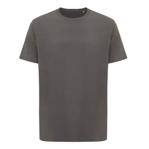 T-shirt coupe décontractée en coton recyclé personnalisable Iqoniq Kakadu - iqoniq | Antracite