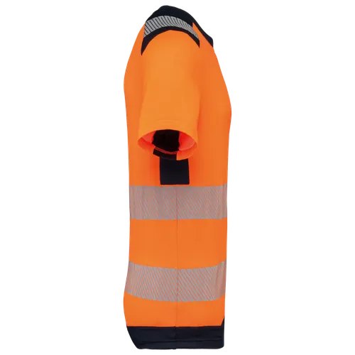 T-shirt de sécurité recyclé manches courtes unisexe - WK. Designed To Work