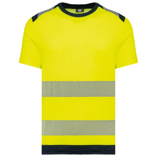 T-shirt de sécurité recyclé manches courtes unisexe - WK. Designed To Work