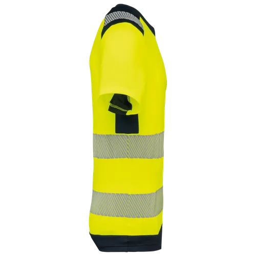 T-shirt de sécurité recyclé manches courtes unisexe - WK. Designed To Work