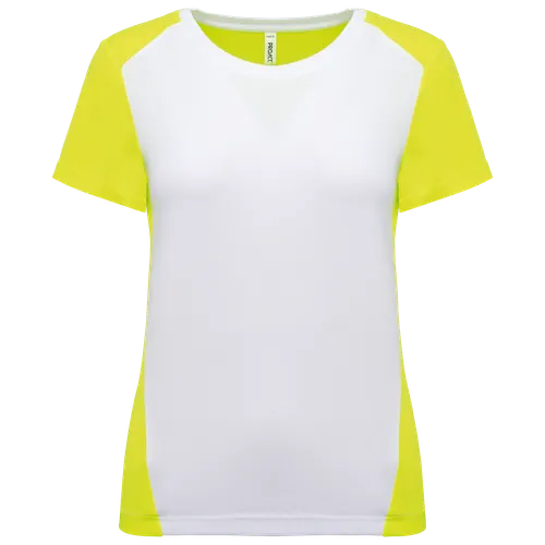 T-shirt de sport écoresponsable bicolore femme - PROACT®