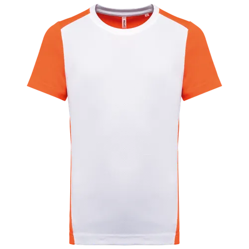 T-shirt de sport écoresponsable bicolore homme - PROACT®