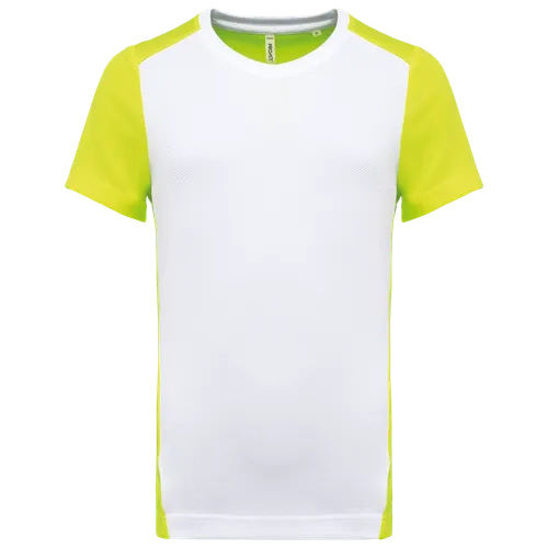 T-shirt de sport écoresponsable bicolore homme - PROACT®