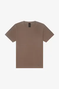 T-shirt délavé épais unisexe - BELLA+CANVAS | Washed Cocoa