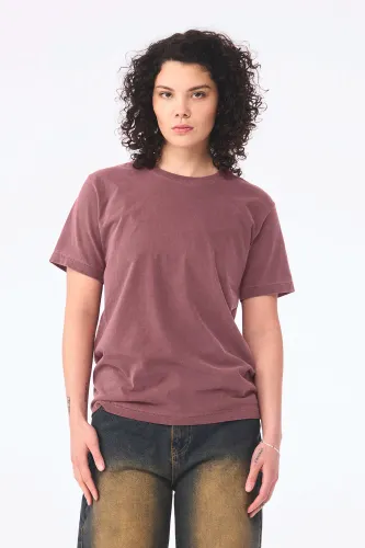 T-shirt délavé épais unisexe - BELLA+CANVAS