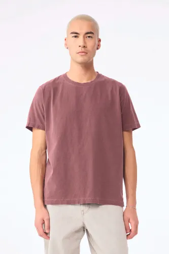 T-shirt délavé épais unisexe - BELLA+CANVAS