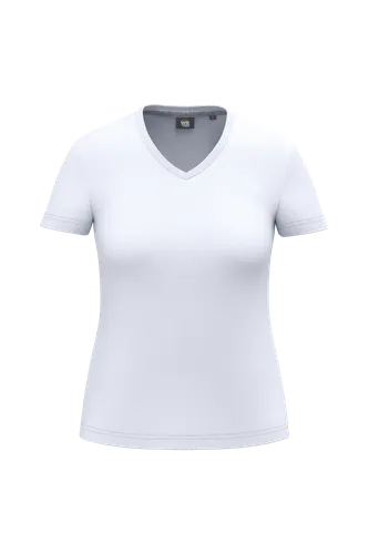 T-shirt écoresponsable col V antibactérien femme - WK. Designed To Work