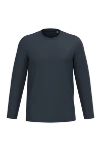 T-shirt écoresponsable manches longues unisexe - Native Spirit | Navy Blue