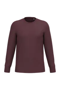 T-shirt écoresponsable manches longues unisexe personnalisé - Native Spirit | Dark Cherry