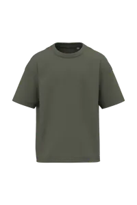 T-shirt écoresponsable oversize enfant - Native Spirit | Organic Khaki