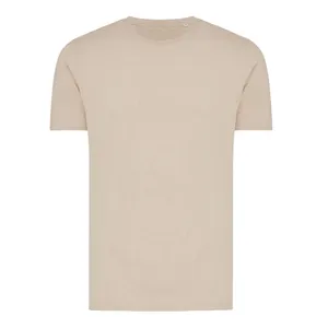T-shirt en coton recyclé personnalisé Iqoniq Brett - Iqoniq | Light heather brown