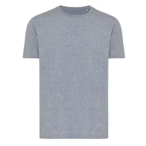 T-shirt en coton recyclé personnalisé Iqoniq Brett - Iqoniq | Light heather navy