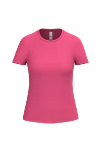 T-shirt femme personnalisé iDeal150 - iDeal Basic Brand | Ideal Fuchsia