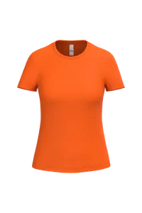 T-shirt femme personnalisé iDeal190 - iDeal Basic Brand | Ideal Orange