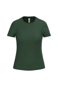 T-shirt femme personnalisé iDeal190 - iDeal Basic Brand | Ideal Forest Green