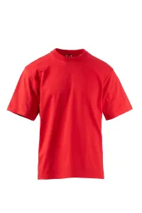 T-shirt homme à manches courtes 100 % coton biologique - COOL | Rouge