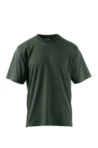 T-shirt homme à manches courtes 100 % coton biologique - COOL | Vert forêt