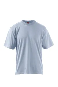 T-shirt homme à manches courtes 100 % coton biologique - COOL | Bleu ciel nuageux