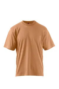 T-shirt homme à manches courtes 100 % coton biologique - COOL | Noisette