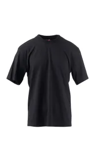 T-shirt homme à manches courtes 100 % coton biologique - WAVE | Noir