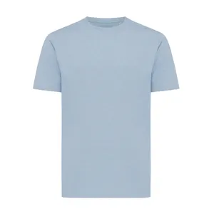 T-shirt léger en coton recyclé Iqoniq Sierra personnalisé - iqoniq | Light heather blue