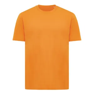 T-shirt léger en coton recyclé Iqoniq Sierra personnalisé - iqoniq | Orange