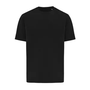 T-shirt lourd en coton recyclé IQONIQ Nikko - iqoniq | Noir
