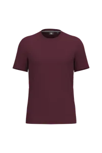 T-shirt à traitement antibactérien homme - WK. Designed To Work | Wine